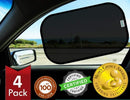 Car Window Shades - Certified 99.79% UVA & 99.95% UVB Sun Protection — 1