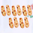Wool Insoles 5 Pairs 17cm Orange Winter Shoe Pads for Boots — 8