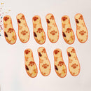 Kids Wool Insoles 5 Pairs Orange 17cm for Winter Boots — 8