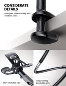 Lamicall Gooseneck Bed Phone Holder 33.4" Full Adjustable Flexible Arm photo 6