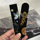 RESINWORLD Set of 3 Shiny Bookmarks Silicone Mold, Bookmark Resin Mold with Tassels, Small Medium Rectangle Bookmark… — 5