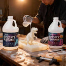 Zynnorix 1 Gallon Epoxy Resin Kit (Resin + Hardener) - Crystal Clear, UV Resistant, Non-Yellowing, Bubble Free, Food… — 2