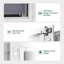 Baboni Dog Door for Door,3-Flap,Durable Plastic Frame,Large — 5