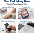 ForPro Alcohol Prep Pads, 200-Count Sterile Alcohol Wipes Individually Wrapped, 70% Isopropyl, Medium 2-Ply Medical Grade Antiseptic Pads, Latex-Free, First Aid & Injection Prep, Gamma Sterilized — 7