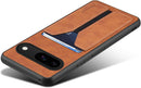 Kowauri Case for Google Pixel 9/Google Pixel 9 Pro, PU Leather Wallet Case with Credit Card Slot Holder Ultra Slim Protector Case for Google Pixel 9/9 Pro (Brown) — 1