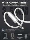 Antool Wired Earbuds,【Ultra Clear Calls & no Noise】 Headphones Earbuds Wired 3.5mm, in-Ear Earphones with Mic, Compatible with iPhone/iPad/Android/Laptop/PC 【2 Pack】 photo 3