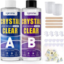TQELFSS Epoxy Resin Kit 8 OZ, Clear Epoxy Resin (4 OZ×2), Fast Curing, Self Leveling, No Yellowing Casting Resin for… — 1
