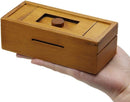 ATDAWN Puzzle Gift Case Box with Secret Compartments, Wooden Money Box to Challenge Puzzles Brain Teasers for Adults — 4