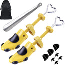 LANNEY Shoe Stretcher for Women & Men Wide Feet - Premium Shoe Expander Widener Stretch Length Width | Yellow — 1