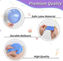 Outer Space Balloons,12 Inch Metallic Black Purple Blue and Silver Confetti Galaxy Balloons,for Kids Birthday Outer Space Theme Party Decorations (Pack of 3) | 30PC (Pack of 3) | Blue Purple — 3