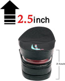 Height Increase Shoe Insoles with Air Cushion (3 Layers (2.5" UP), Large (Men's 7-11)) — 3