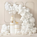 RUBFAC 87pcs White Balloons Different Sizes 18 12 10 5 Inches for Garland Arch, Premium Party Latex Balloons for Birthday Party Wedding Anniversary Baby Shower Party Decoration — 1