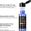 Artme Metallic Acrylic Paint Set, 24 Metallic Colors in 2 oz/60ml Bottles, Metallic Shining Acrylic Paint, Rich Pigments Paint Perfect for Artists, Beginners on Canvas, Rocks, Wood, Fabric, Ceramic — 3