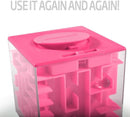 Trekbest Money Maze Puzzle Box - A Fun Unique Way to Give Gifts for Kids and Adults (Pink) — 4
