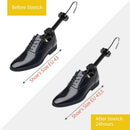 1 Pair Men Women Shoe Stretcher, Two-Way Adjustable Shoe Widener Expander to Stretch,Expands Length & Width of shoe | yellow — 3