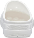 Crocs Unisex Adult Classic Low Profile Lightweight Slip-On Clogs – White — 2