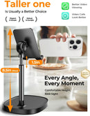 LISEN Cell Phone Stand Phone Holder for Desk, Office Decor Gadgets for Men photo 3