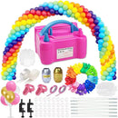 Balloon Arch Kit and Balloon Pump Electric, 12ft Wide Table Balloon Arch Stand With 100Balloons Balloon Stands For Wedding Anniversary Birthday Mother's Day Party Decoration Graduation Ceremony | 12 ft Table Arch Kit — 1