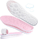 4D Cloud-Like Comfort Soles for Women - Soft Memory Foam Cushioning Insoles - Trim to Fit Steppers Insoles with Arch Support for Foot Pain Relief and Fatigue Reduction (Pink, US W 6.5-9) — 1