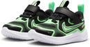 Nike Unisex Kids' Cosmic Runner Running Shoes - Boys Girls Toddlers & Baby Sneakers - Black/Cool Grey-illusion Green — 5