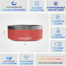 Coldest Dog Bowl - Anti Rust Metal, Non Slip, 3 Layers Insulated Stainless…