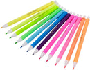 Crayola Clicks 2.0mm Mechanical Colored Pencil Set, 12 Neon Colors, Coloring Pencils for Kids, No Sharpen, 24 Replacement Cores, Ages 5+ | Click Mechanical Pencil — 5