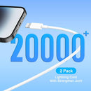 [Apple MFi Certified] iPhone Charger Fast Charging 6FT Lightning Cord 5