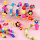 NEXBOX Girls Crafts Jewelry Making Kit for Toddlers - Pop Beads Toys Sets for Little Kids Age 3 4 5 6 Year Old,… — 5