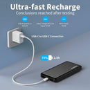 2 Pack Portable Charger, 10000mAh Power Bank, Travel Battery Pack photo 6