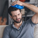 Affordtex Ice Bag 9 inches - Reusable, Durable, Cold Pack for Injuries, Muscle Aches, Knee Support — 8
