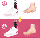 2 Pieces Shoe Stretcher Boot Stretcher, Adjustable Width and Length Shoe Expander Shoe Widener Stretcher Men Women | rose — 4