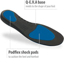 Footlogics Comfort - Full-Length Orthotic Shoe Insoles with Arch Support for Plantar Fasciitis, Ball of Foot Pain, Flat Feet - Comfort Wear, Pair (Medium) — 4