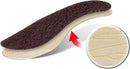 Lambswool Winter Insoles for Boots Or Shoes, Insole Replacement for Man and Woman, Lambskin Inner Soles, Shoe Inserts Accessories, by Kaps (Men/US 9/42 EUR) — 5