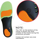 Bacophy Kids Orthotic Arch Support Insoles, Plantar Fasciitis Cushioning Shoe Inserts, Shock Absorption Velvet Surfaces Deep Heel Cup Chinldren Inner Soles for Flat Feet (24.5cm) - Green — 6