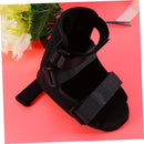 Cam Walker Boot Kids Walking Boot Foot Broken Toe Post- Shoe Foot Short Walker Shoes Fixed Shoes Child Bamboo - Black — 5