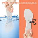 3/4 High Heel Cushion Inserts for Women, 2 Pairs Self-Adhesive Gel Shoe Inserts, Invisible Sandal Insoles for Relieving Foot Pain and Fatigue (Transparent, Small : Women's 5-8) — 3