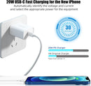 USB C Charger Block 20W, Ocupwei PD 3.0 Fast Charging Wall Charger USBC Power Adapter Type C Brick Cube for iPhone Duo/18/17/Pro/Pro Max/17 Air/ 16/16 Pro/16 Pro Max/15/Plus/Pro/Pro Max [2 Pack] photo 2