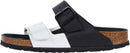 Birkenstock Birko-Flor Patent Eggshell/Offwhite Women's Arizona Sandals by Birkenstock – Multi — 4
