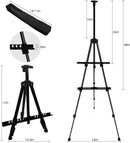 NS JYMB Easel Stand for Sign and Painting, 17-66 Inch, Black 4 Pack | 66Black 4pack — 4