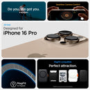 Spigen for iPhone 16 Pro, Ultra Hybrid T MagFit [Camera Control Button] [Compatible with Magsafe] - Clear — 2