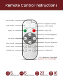 6 FT Pre-lit Christmas Tree Spruce with Remote Control, 300 Warm White Multi-Color Changing LED Lights, Artificial Hinged/Feel Real/Realistic for Home, Holiday Decoration Dual Color LED — 5