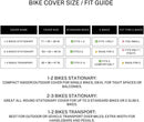 1-2 Bike Cover Waterproof Outdoor, Heavy Duty 210D Oxford Bicycle Cover — 3