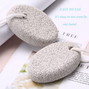 4-Pack Natural Pumice Stone for Feet, Borogo Lava Pedicure Tools Hard Skin Callus Remover for Feet and Hands - Natural Foot File Exfoliation to Remove Dead Skin, Heels, Elbows, Hands — 6