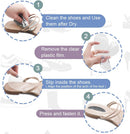 Dr.Foot Arch Support Shoe Inserts for Plantar Fasciitis Relief, Self-Adhesive Arch Pads Heel Cushion for Flats, Heel Pain, Gel Arch Insoles for Men and Women 2 Pairs (Small, Transparent) — 4