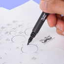 Mr. Pen- Circle Template, 2 pcs, Large and Small Size, Circle Stencil — 7