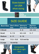 Alpha Medical Tall Pneumatic Cam Walker Air Fracture Boot Walk Cast Ankle Sprain Orthopedic Boot Protectic Walking Boot L4360 (Medium) — 2