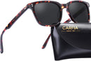 CARFIA Polarized Men's Sunglasses UV400 Protection Cool Man Shades CA5354 | 1. Tortoise Frame Grey Lens | Multicolor — 1