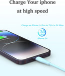 [Apple MFi Certified] iPhone Charger Cord, 6Pack 3/6/10 FT Lightning Cable 4