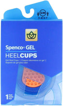 Spenco Gel Heel Cup Shoe Inserts for Pain Relief from Heel Spurs or Bruising, Medium/Large - Women's 5-8.5/Men's 6-7.5 — 2