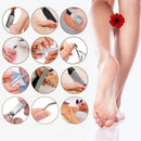 Electric Callus Remover for Feet with Vacuum, Professional Pedicure Tools Kit, Rechargeable Waterproof Foot File for Foot Care Deadskin Remover with 3Heads&2Speed,LCD Display - Black Electric Callus Remover +10in1 — 7